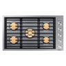 Plaque de cuisson au gaz 36 po à 5 brûleurs avec brûleurs SimmerSear à double vanne