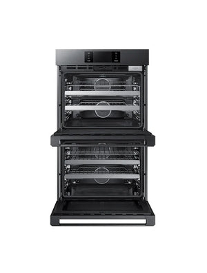 Four encastrable double à vapeur 30 po Inox Argent