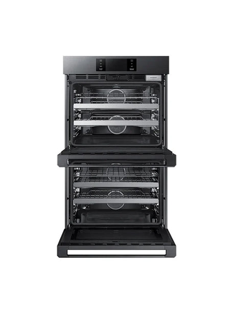 Four encastrable double à vapeur 30 po Inox Argent