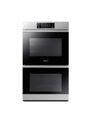 Four encastrable double à vapeur 30 po Inox Argent