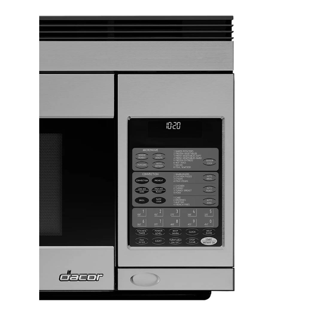 Micro-onde à Hotte, 1,1 pi³, 850W, acier inoxydable