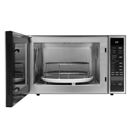 Micro-onde comptoir, 1,5 pi³, 900W, acier inoxydable