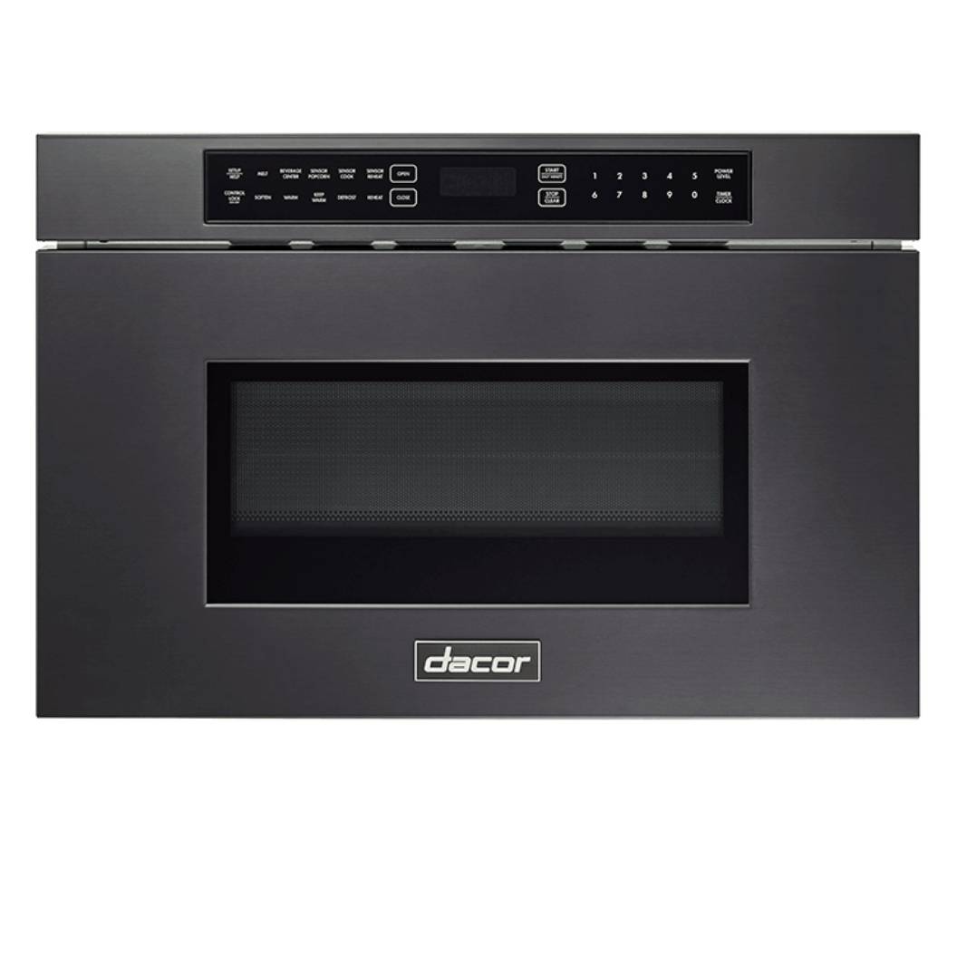 Micro-ondes encastrable, 1,2 pi³, 950W, acier inoxydable noir