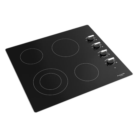Plaque de cuisson électrique 24 po. à 4 zones