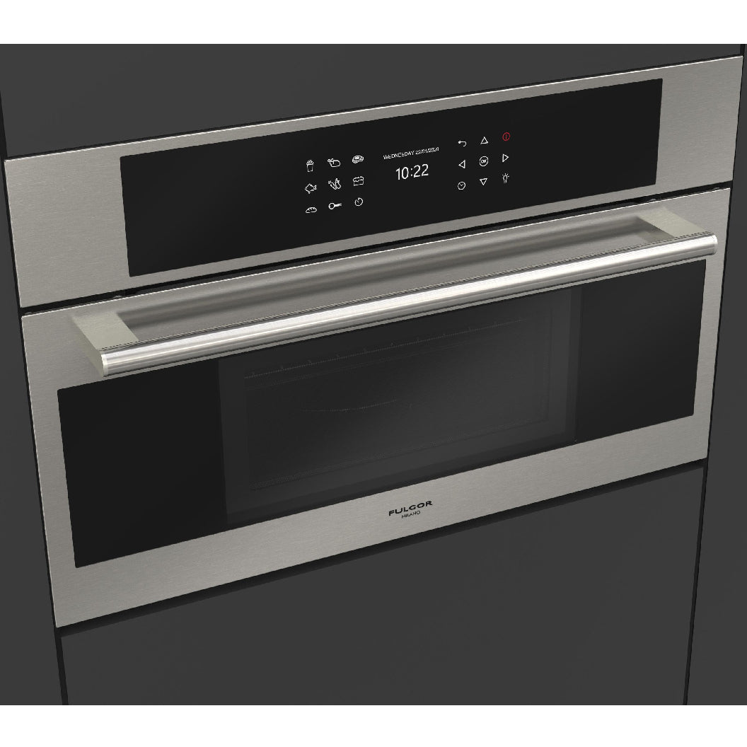 Four encastrable combiné à cuisson rapide 30 po, 1,46 pi³ Inox - Série Distinto 700