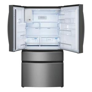 Réfrigérateur portes françaises Inox 36po