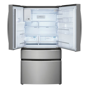 Réfrigérateur portes françaises Inox 36po