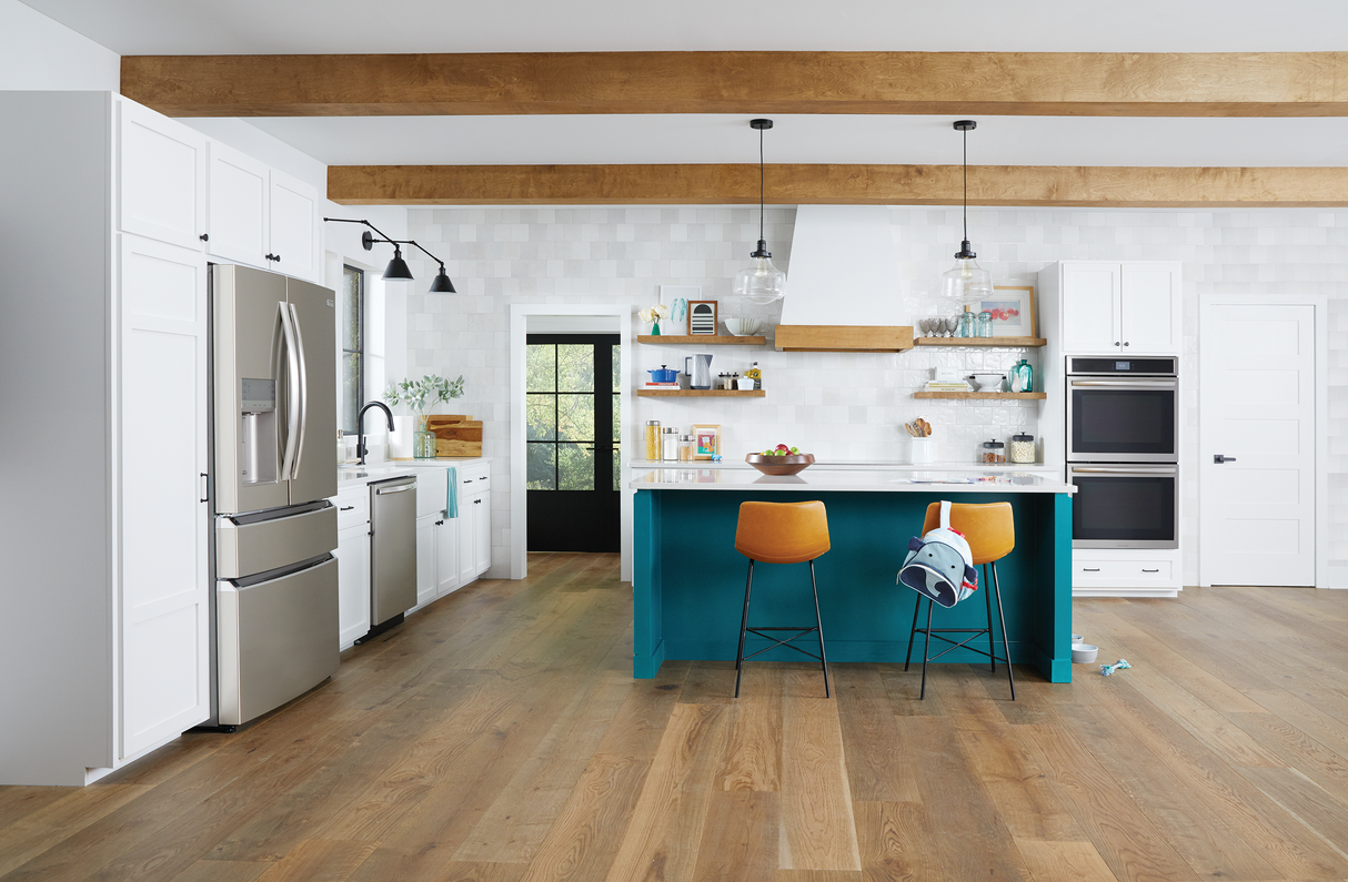 Réfrigérateur portes françaises Inox 36po