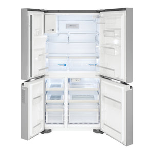Réfrigérateur 4 portes Inox 36po
