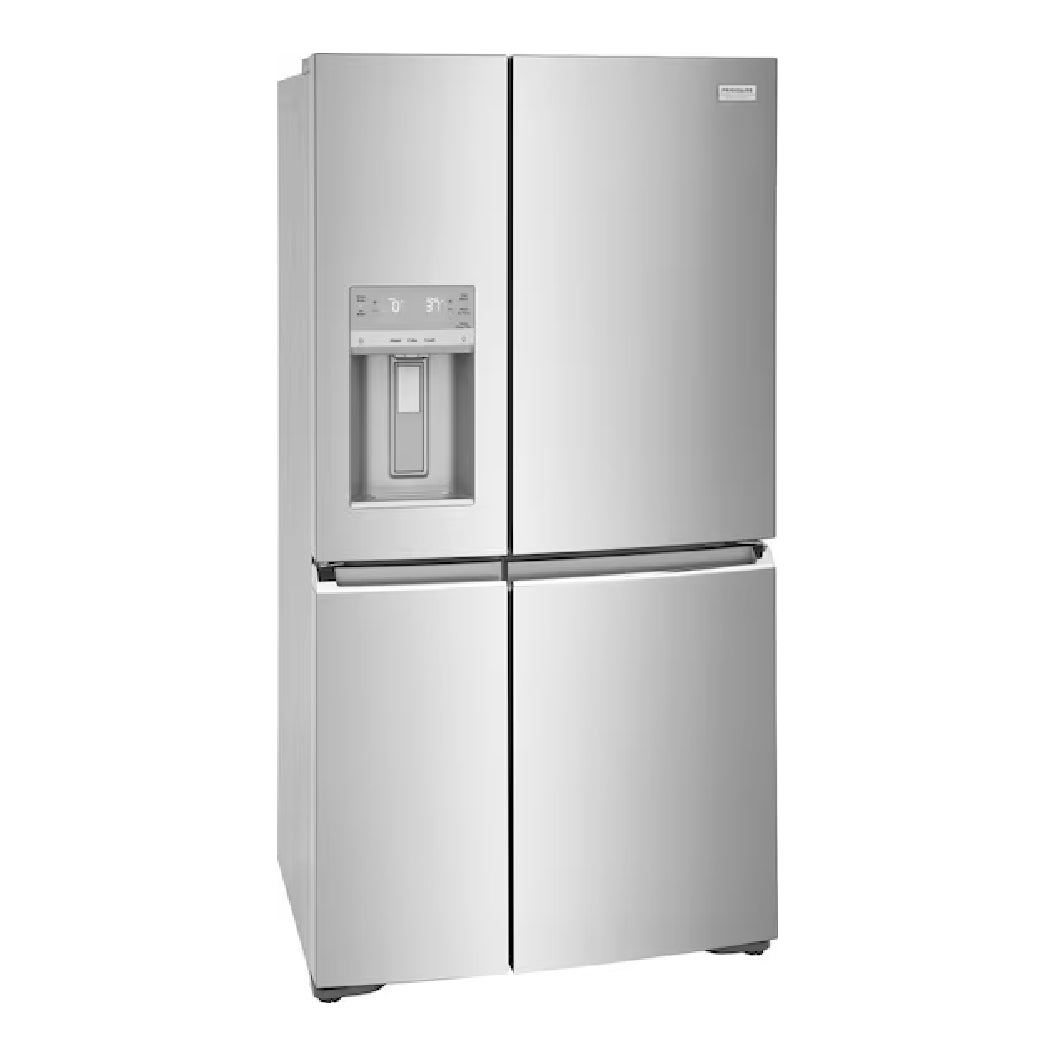 Réfrigérateur 4 portes à profondeur de comptoir 36 po, 21,5 pi³ Inox avec distributeur externe d'eau et glaçons