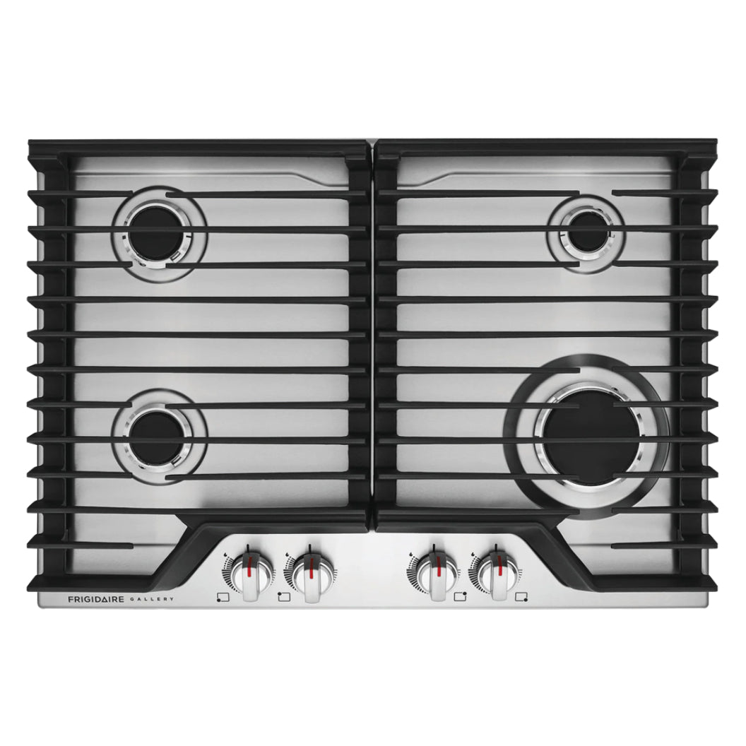 Plaque de cuisson au gaz 30 po. avec 4 brûleurs