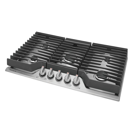 Plaque de cuisson au gaz 36 po. avec 5 brûleurs