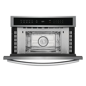 Micro-ondes encastrable, capacité 1,6 pi³, 950W, acier inoxydable