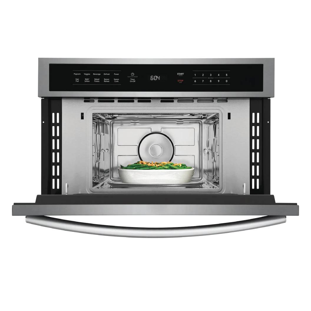 Micro-ondes encastrable, capacité 1,6 pi³, 950W, acier inoxydable