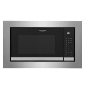 Micro-ondes encastrable, capacité 2,2 pi³, 1100 W, acier inoxydable