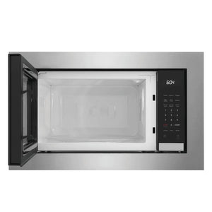 Micro-ondes encastrable, capacité 2,2 pi³, 1100 W, acier inoxydable