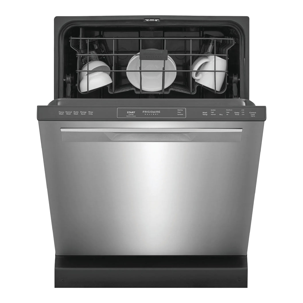 Lave-vaisselle encastrable 24 po. 52 dBA Inox avec capteur DishSense™