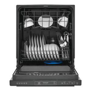 Lave-vaisselle encastrable 24 po. 52 dBA Inox avec capteur DishSense™