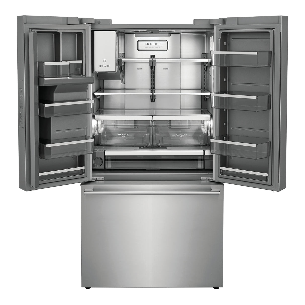 Réfrigérateur portes françaises Inox 36po