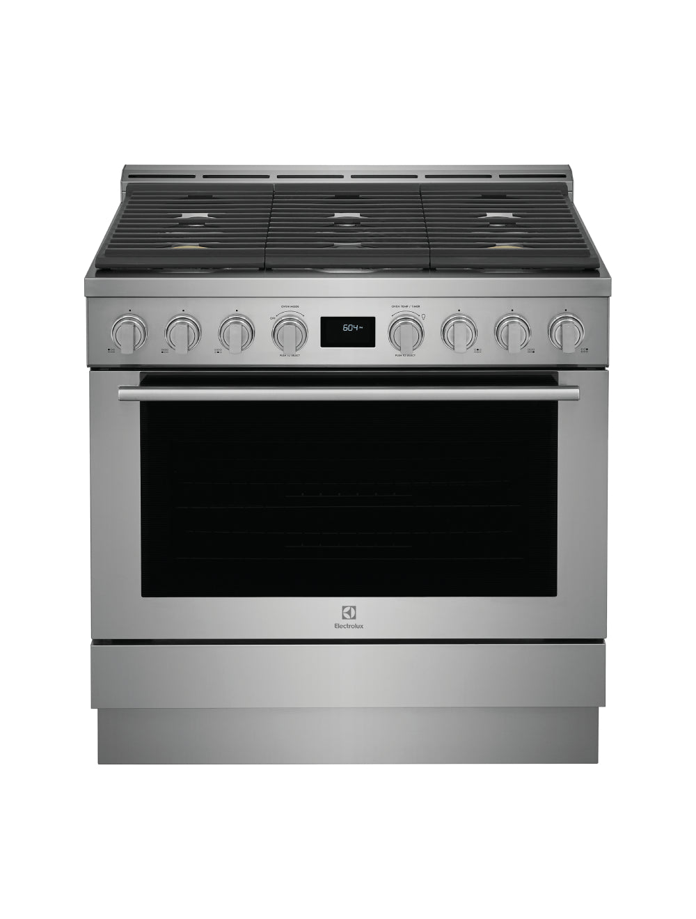 Cuisinière au gaz autoportante 36 po. 4,4 pi³ Inox