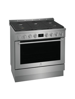 Cuisinière au gaz autoportante 36 po. 4,4 pi³ Inox