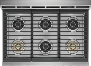 Cuisinière au gaz autoportante 36 po. 4,4 pi³ Inox