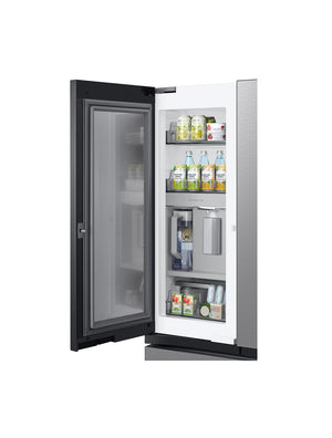 Réfrigérateur portes françaises Argent 36po