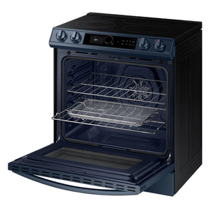 Cuisinière électrique encastrable 30 po. 6,3 pi³ bleu marine