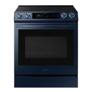 Cuisinière électrique encastrable 30 po. 6,3 pi³ bleu marine
