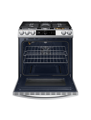 Cuisinière au gaz encastrable 30 po. 6,0 pi³ Verre