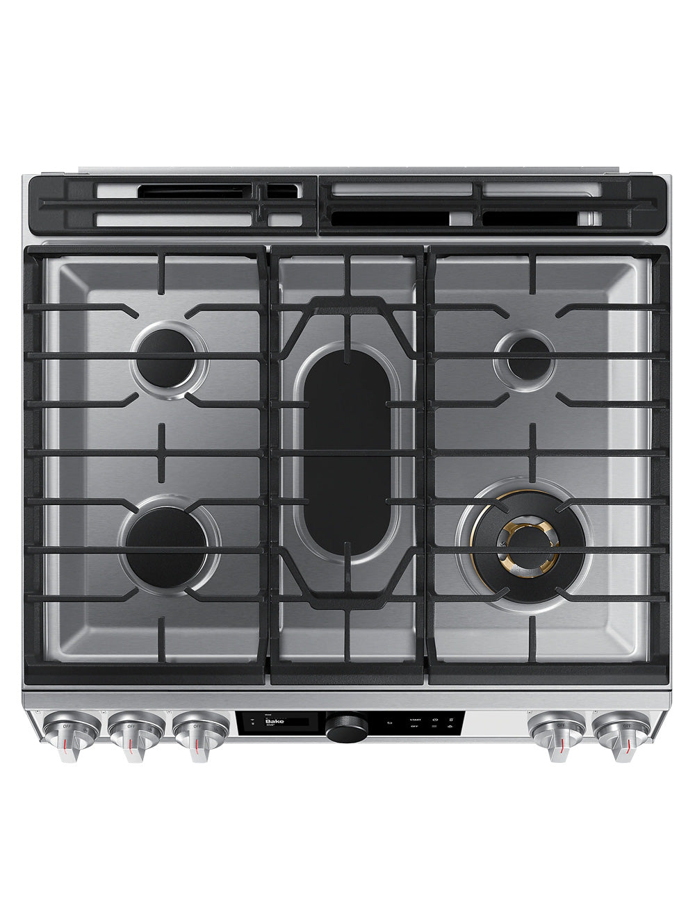 Cuisinière au gaz encastrable 30 po. 6,0 pi³ Verre