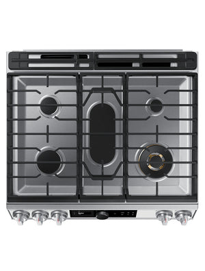 Cuisinière au gaz encastrable 30 po. 6,0 pi³ Verre