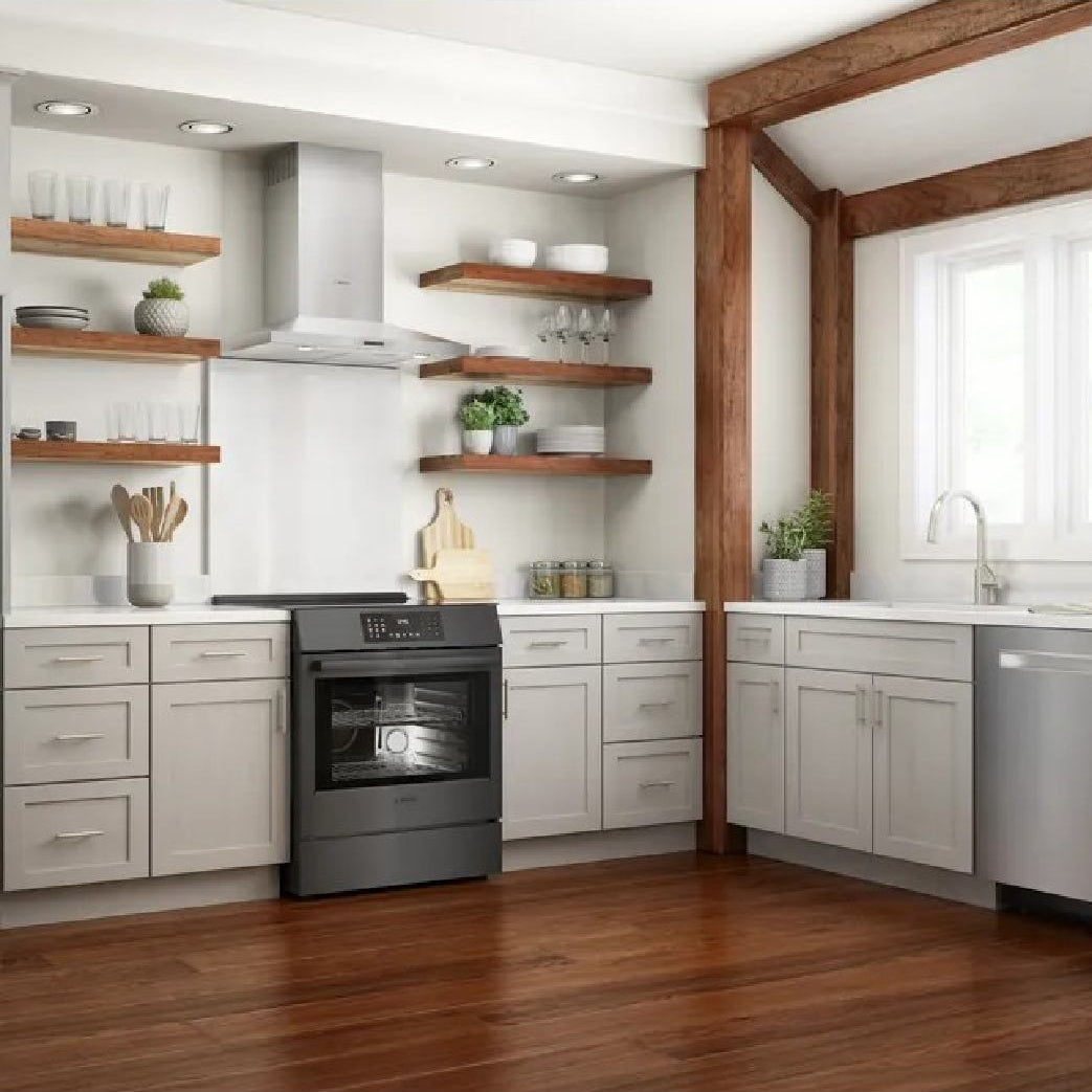 Cuisinière à induction encastrable 30 po, 4,6 pi³ avec Convection Pro et tiroir-réchaud - Série 800