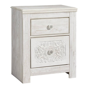 Table de chevet Blanc antique en bois -  Paxberry