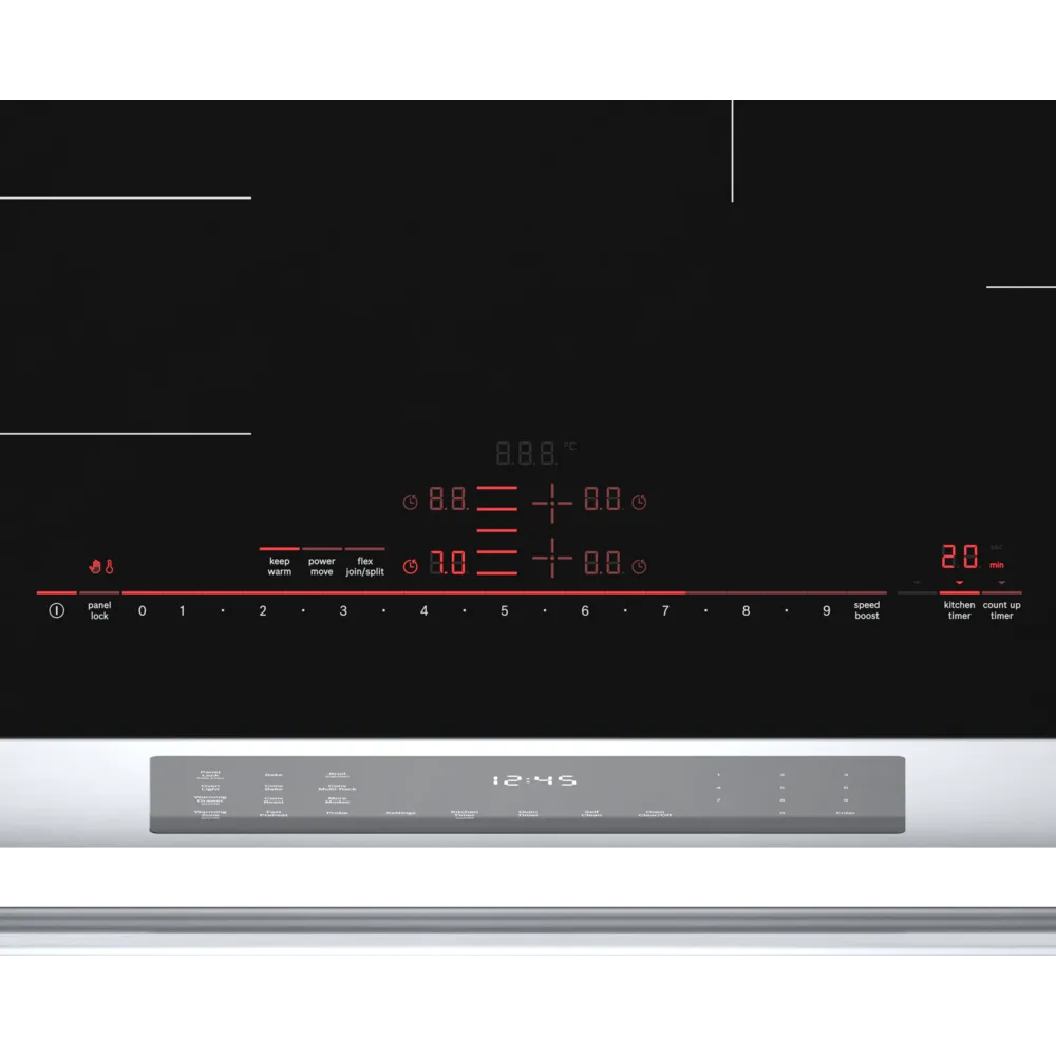 Cuisinière à induction encastrable 30 po Inox - Série Benchmark avec Tiroir réchaud