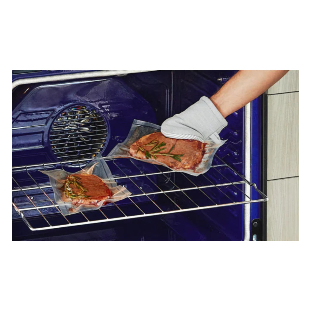 Cuisinière au gaz encastrable 30 po 6,3 pi³ Inox - Studio - intelligente, Air Fry & ProBake®
