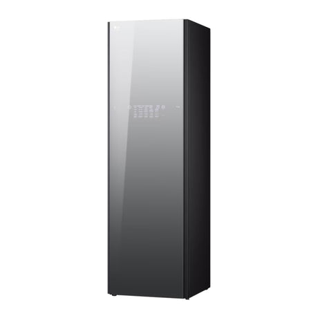 Système d'entretien vapeur Styler noir à porte miroir - True Steam®