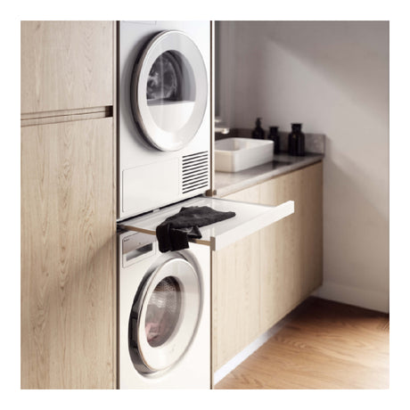 Étagère coulissante pour le linge 24 po Blanc