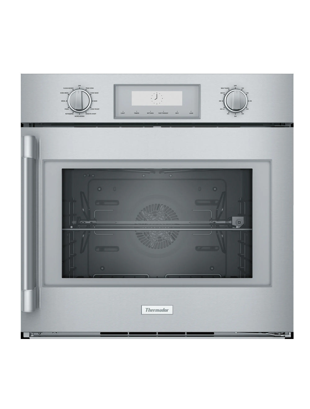 Four encastrable simple 30 po. 4,5 pi³ Inox