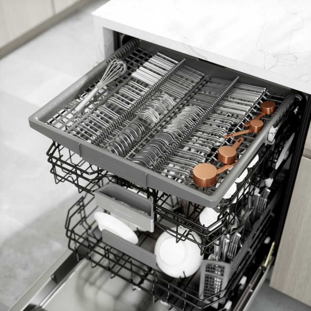Lave-vaisselle encastrable 24 po, 48 dBA Inox 3 paniers avec PrecisionWash® et Wi-Fi - Série Emerald®