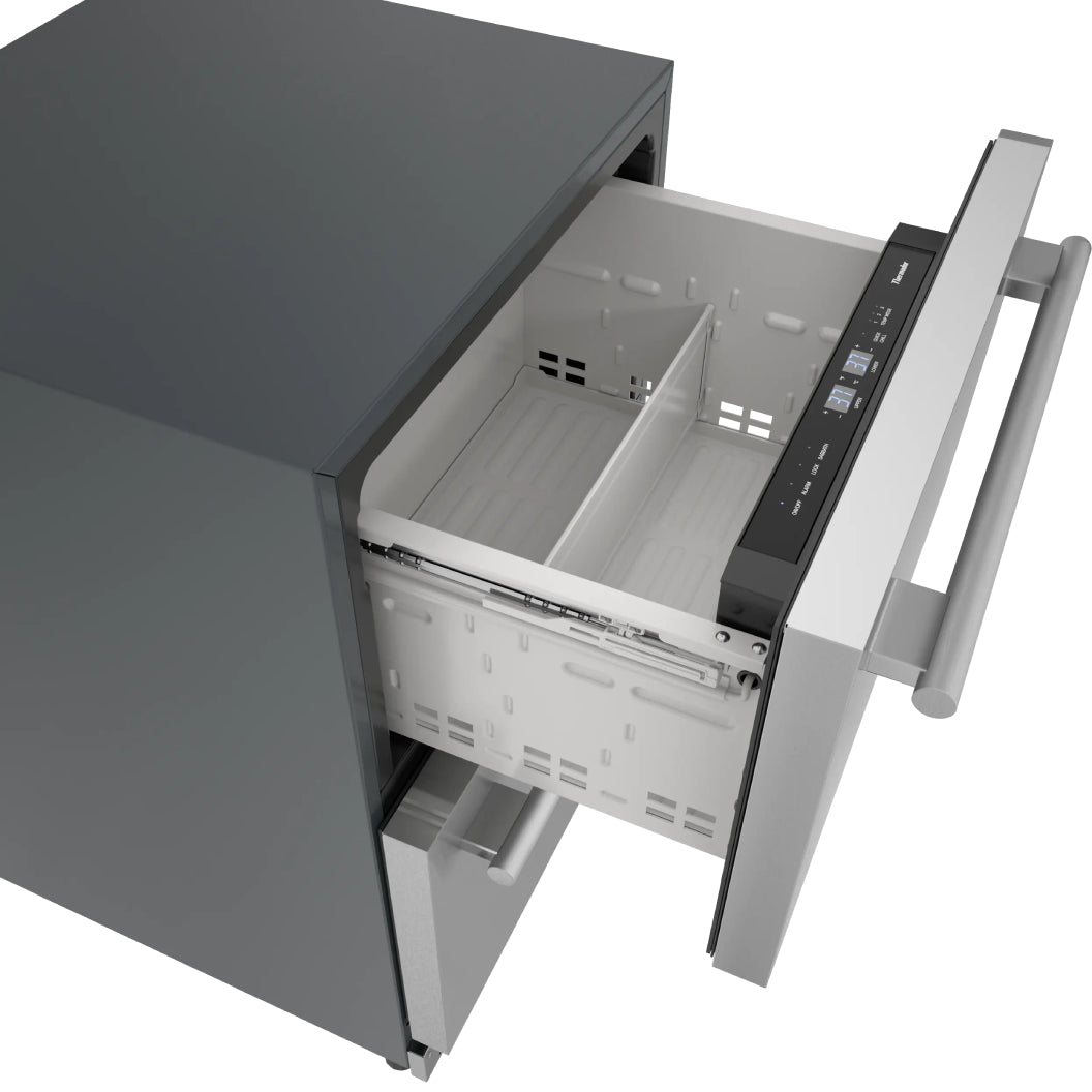 Tiroirs de réfrigération sous le comptoir 24 po, 4,4 pi³ Inox avec Quick Chill - Freedom®