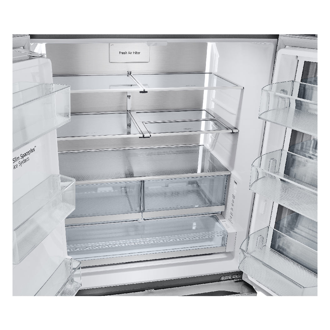Réfrigérateur portes françaises 36 po 3 portes Inox Door Cooling et InstaView