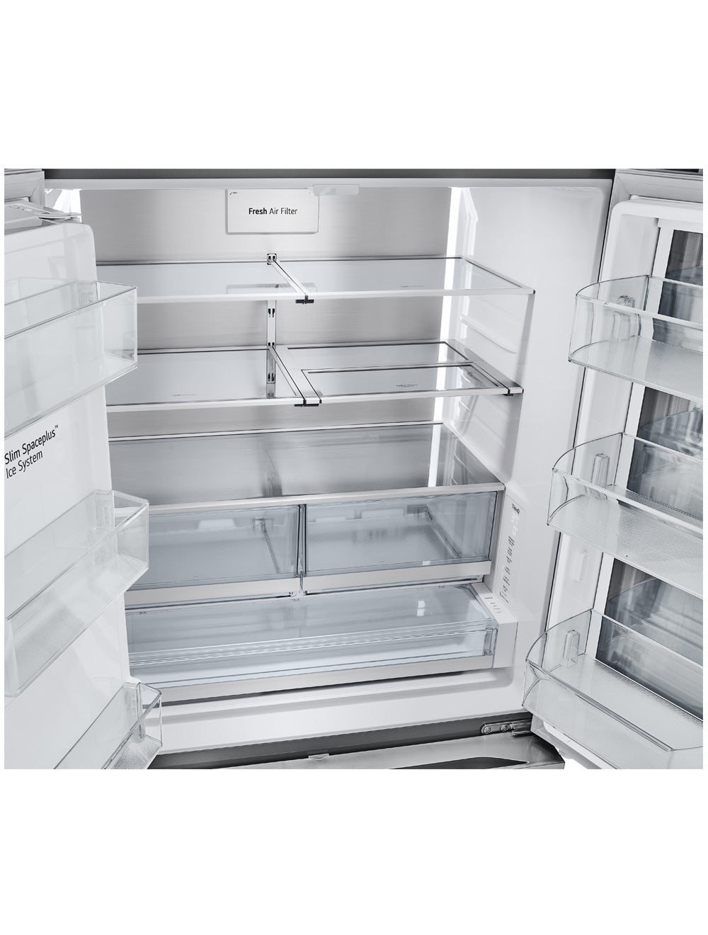 Réfrigérateur portes françaises Inox 36po