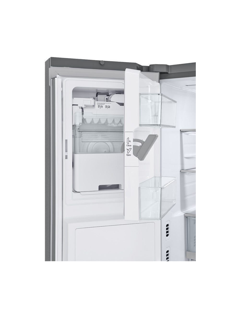 Réfrigérateur portes françaises Inox 36po