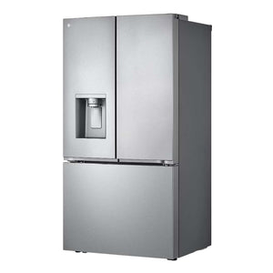 Réfrigérateur porte française 36 po, 31 pi³ 3 portes, Inox avec Wi-Fi et distributeur d'eau et glaçons