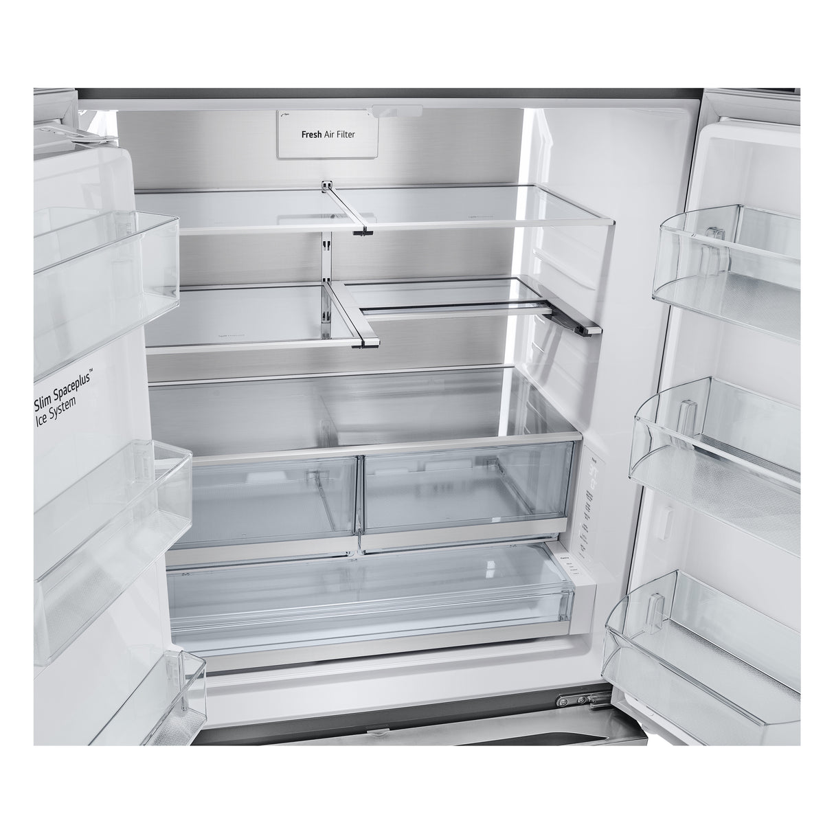 Réfrigérateur portes françaises Inox 36po