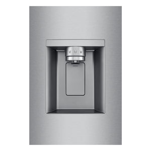 Réfrigérateur portes françaises Inox 36po