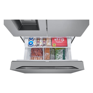 Réfrigérateur portes françaises Inox 36po