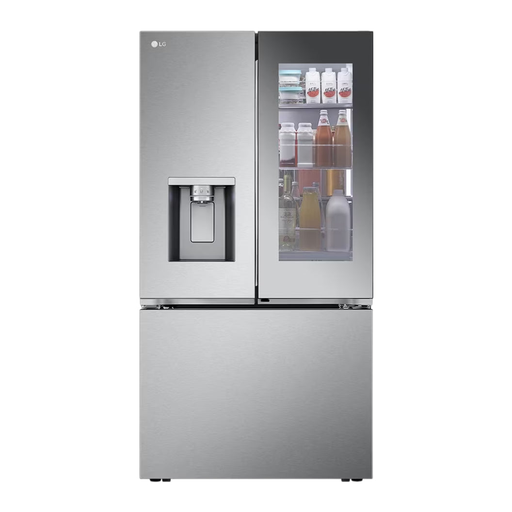 Réfrigérateur porte française 36 po 3 portes 25,5 pi³ Inox Door Cooling & InstaView®