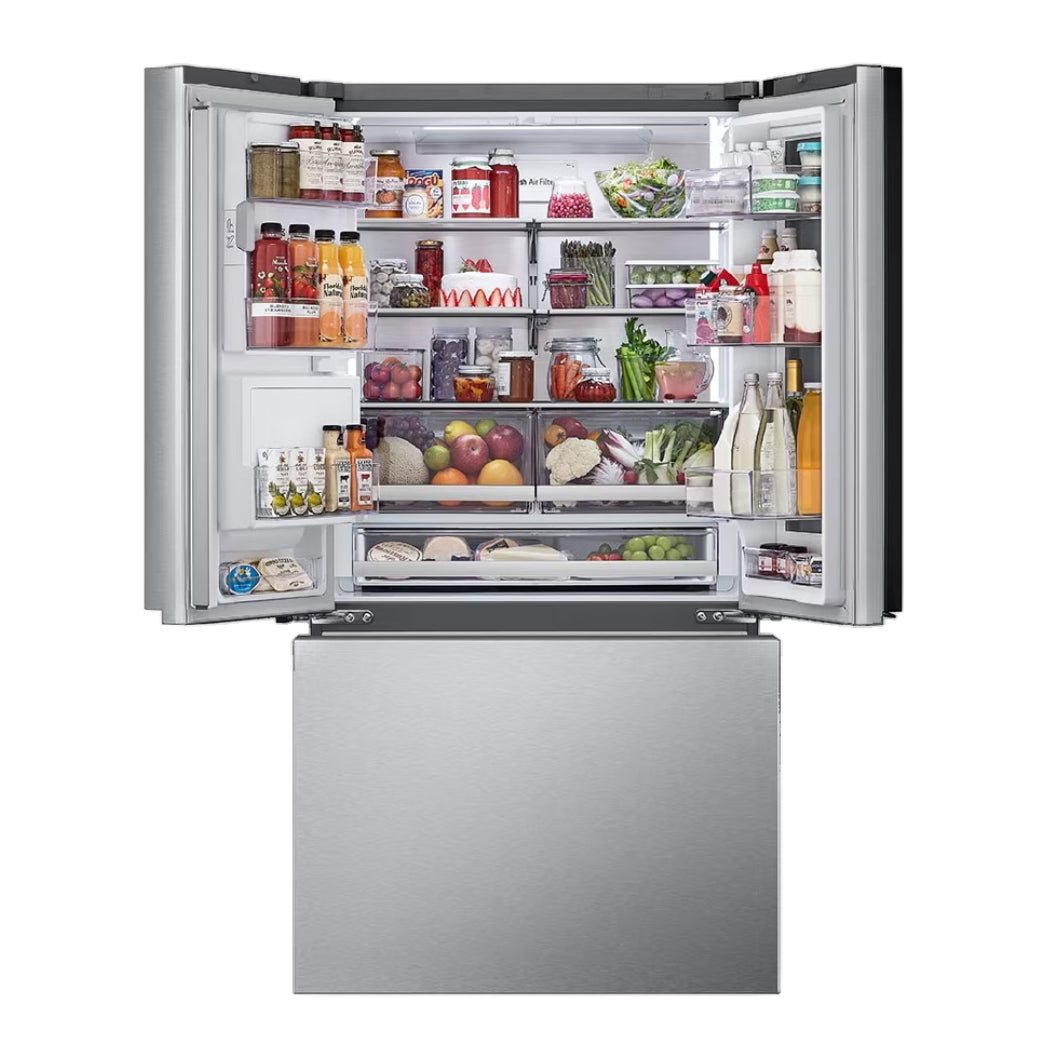Réfrigérateur porte française 36 po 3 portes 25,5 pi³ Inox Door Cooling & InstaView®